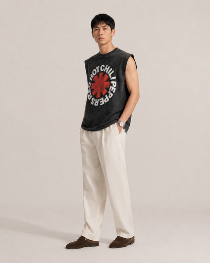 Red Hot Chili Peppers Acid Wash Sleeveless Tee