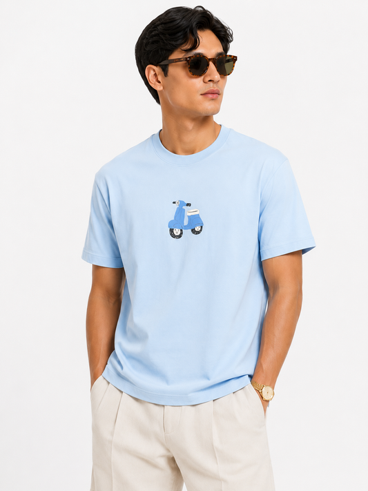 Capri Summer Sky Tee