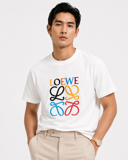 Loewe Anagram Pride White Tee