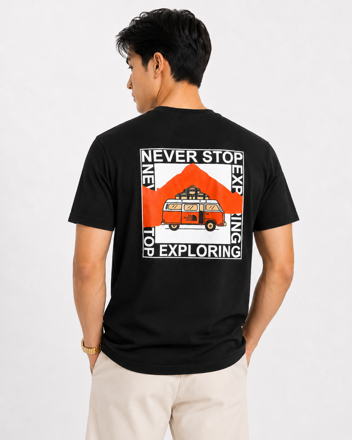 Explorer Black Tee