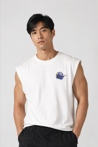 AMIRI Essentials Muscle Tee — White