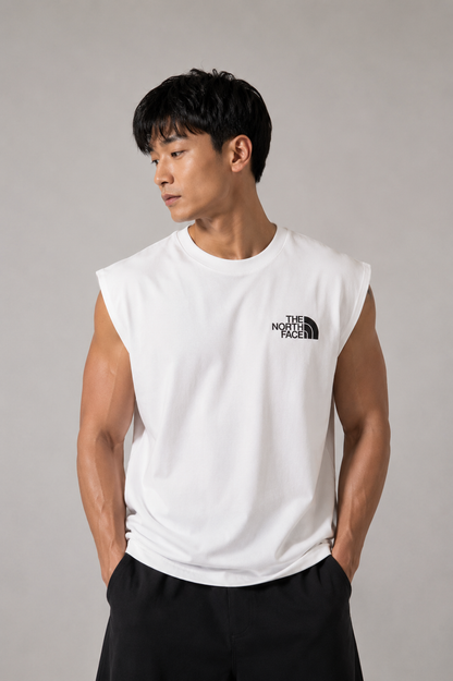 The North Face Expedition Muscle Tee — White