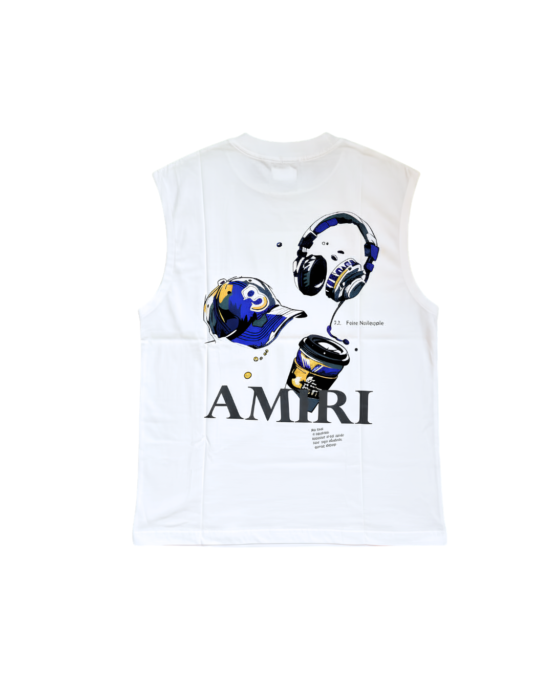AMIRI Essentials Muscle Tee — White