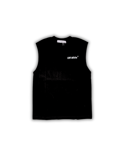 Off-White Love Kaws Muscle Tee — Black