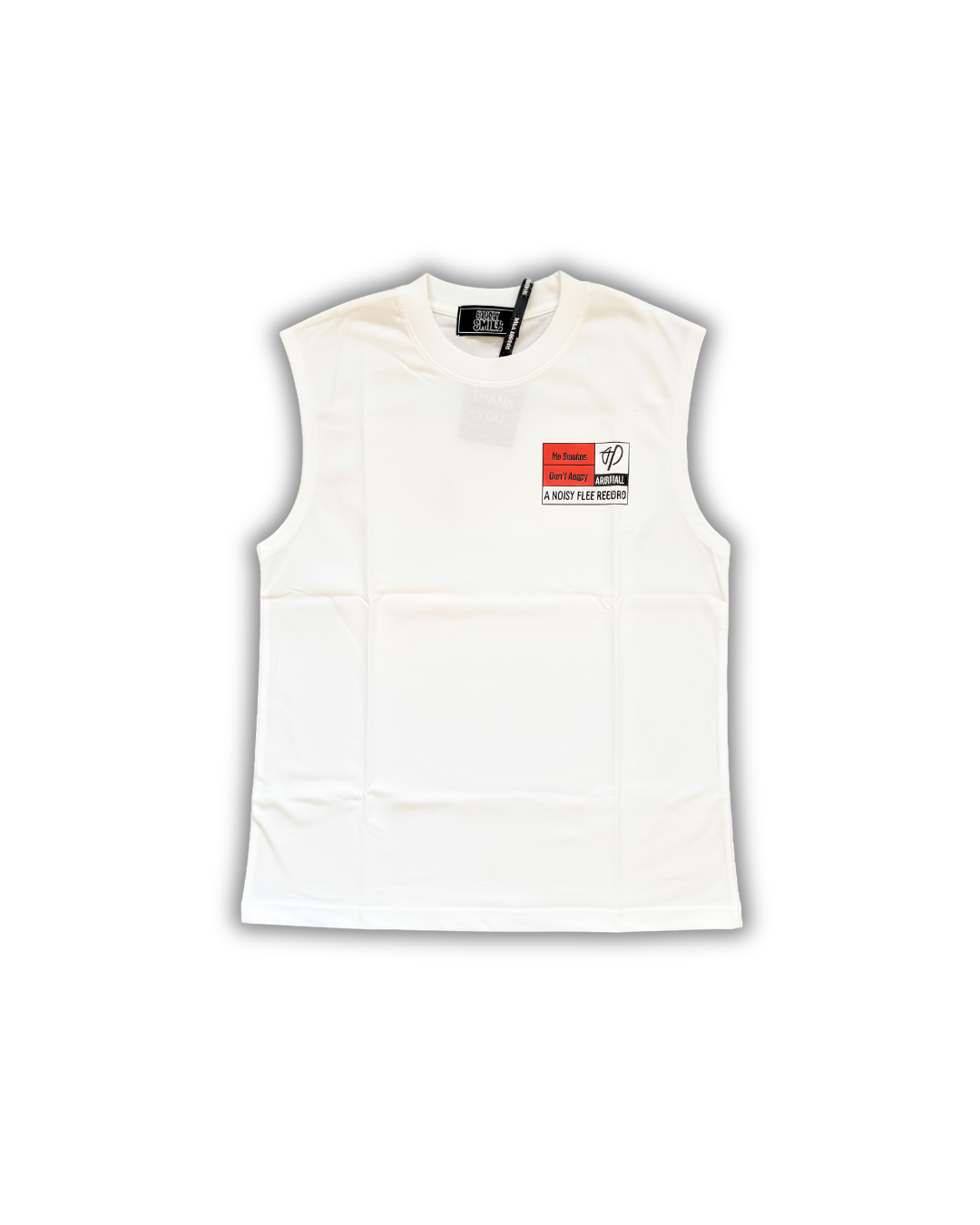 Anxdfall Muscle Tee — White