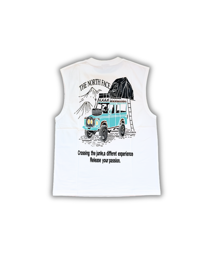 The North Face Expedition Muscle Tee — White