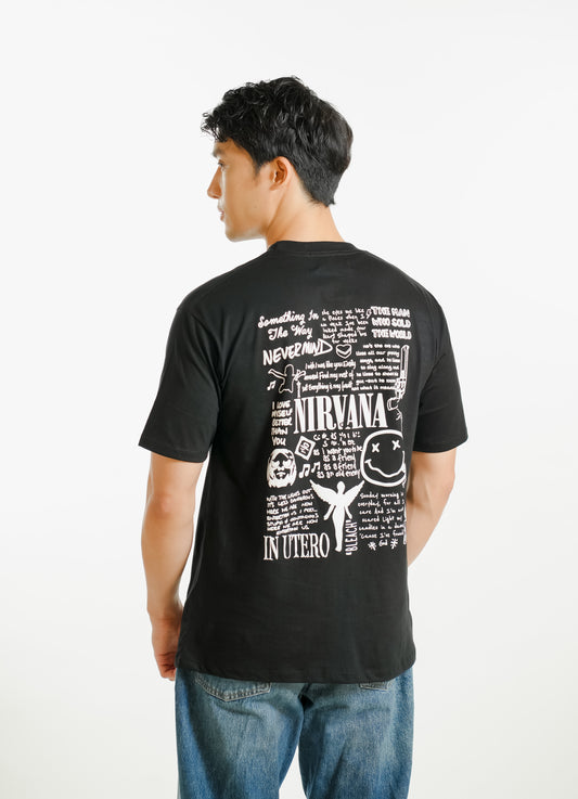 Nirvana Graphic Tee Black