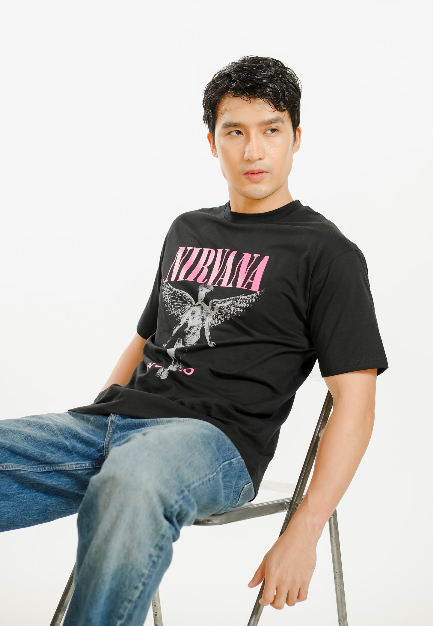 Nirvana Graphic Tee Black