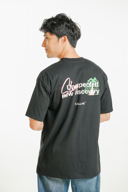 Unexpected Discovery Tee Black