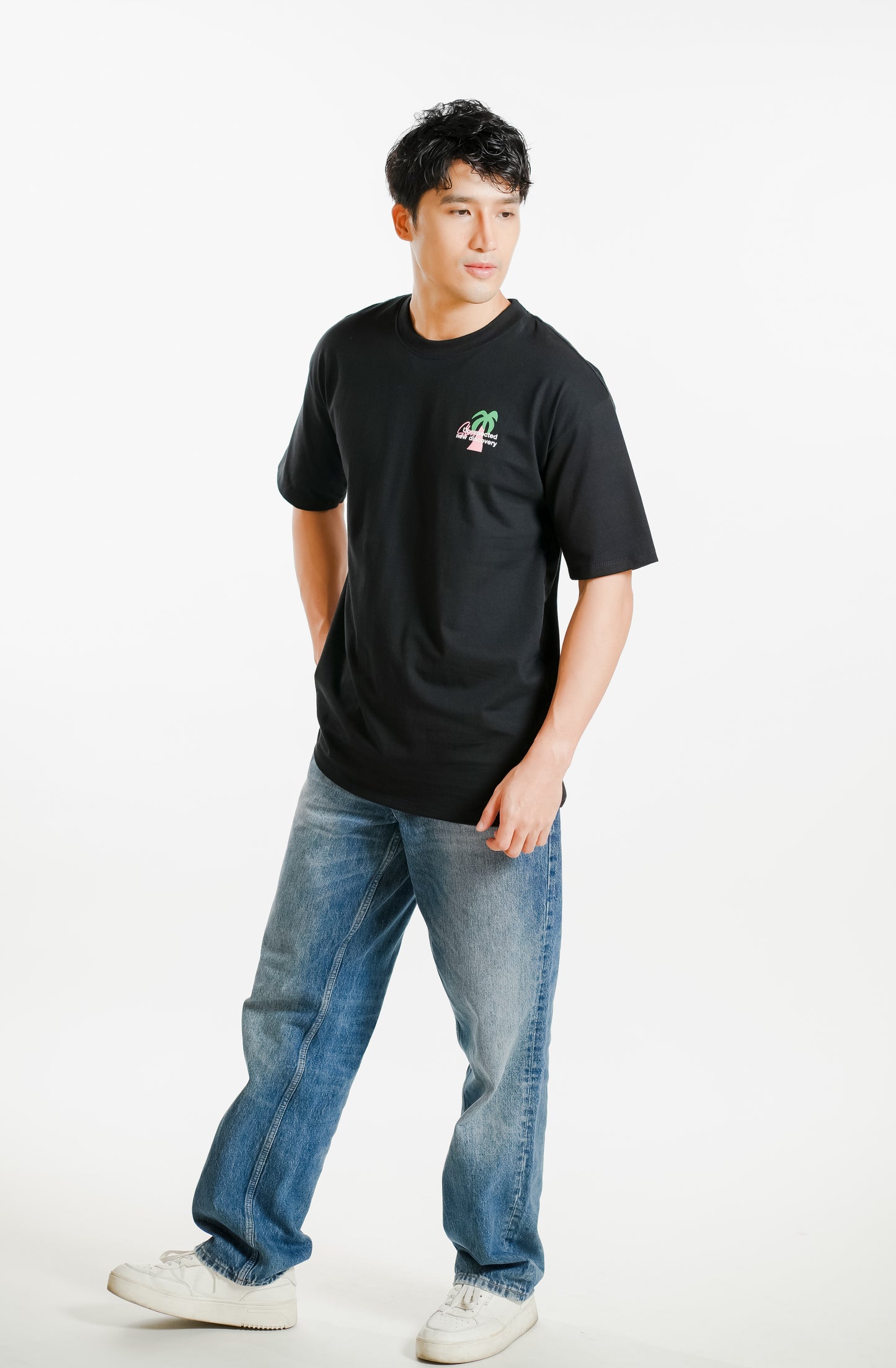 Unexpected Discovery Tee Black