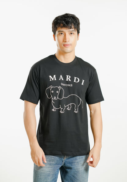 Mardi Mercredi Line Art Tee