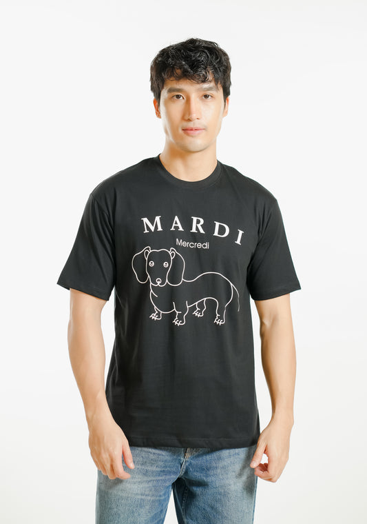 Mardi Mercredi Line Art Tee