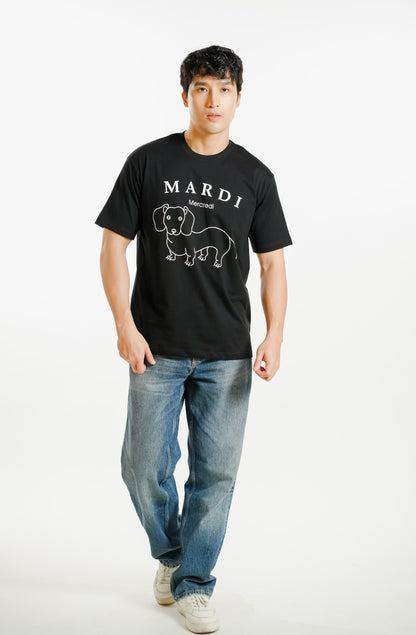 Mardi Mercredi Line Art Tee