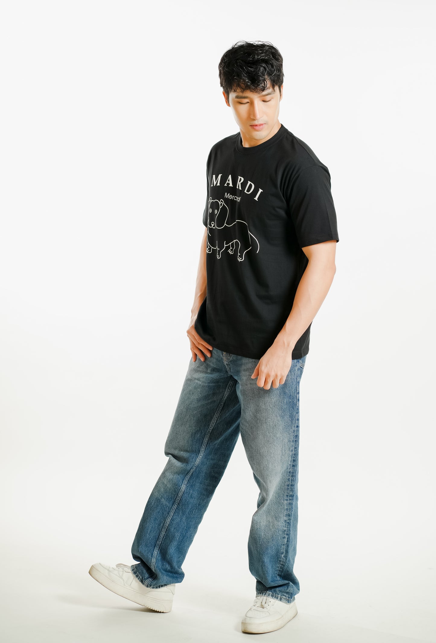 Mardi Mercredi Line Art Tee