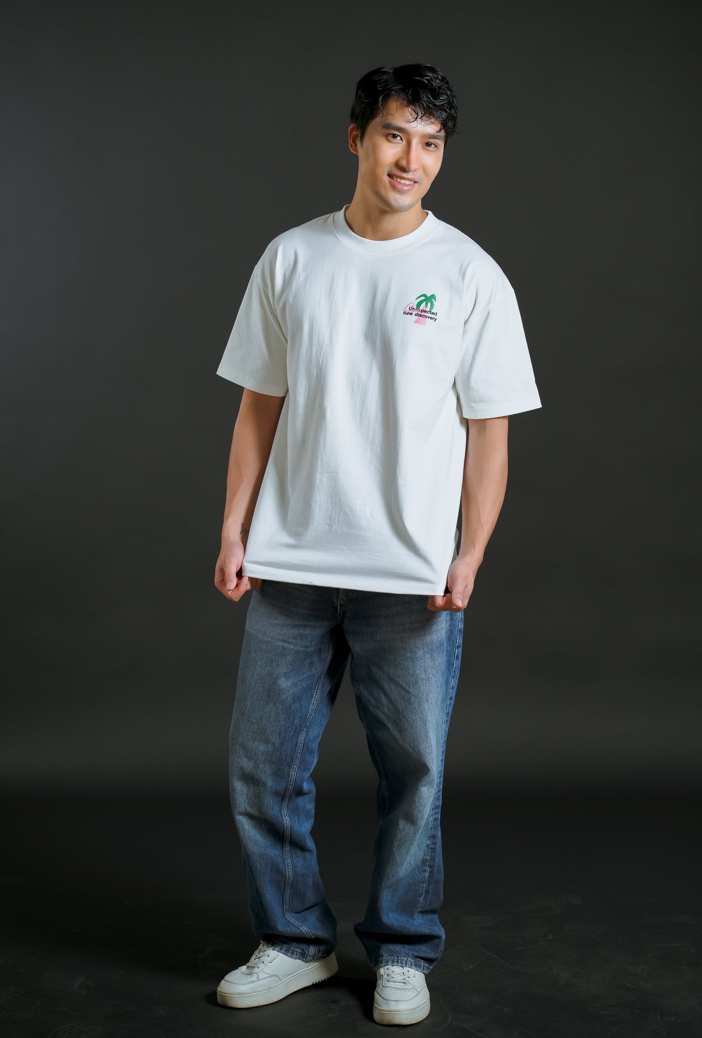 Unexpected Discovery Tee White