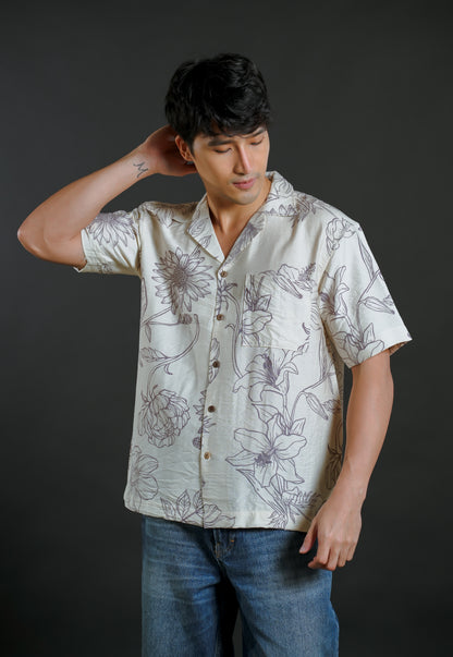 Botanical Line Art Shirt