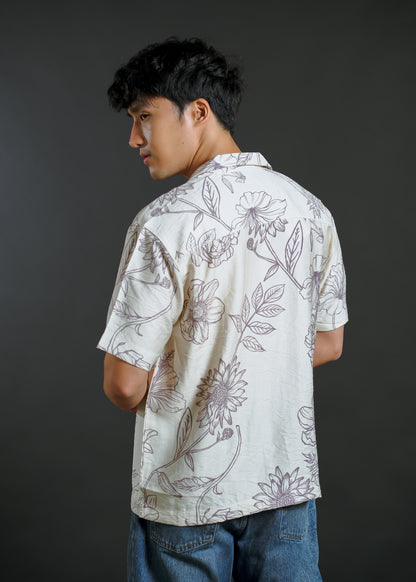 Botanical Line Art Shirt