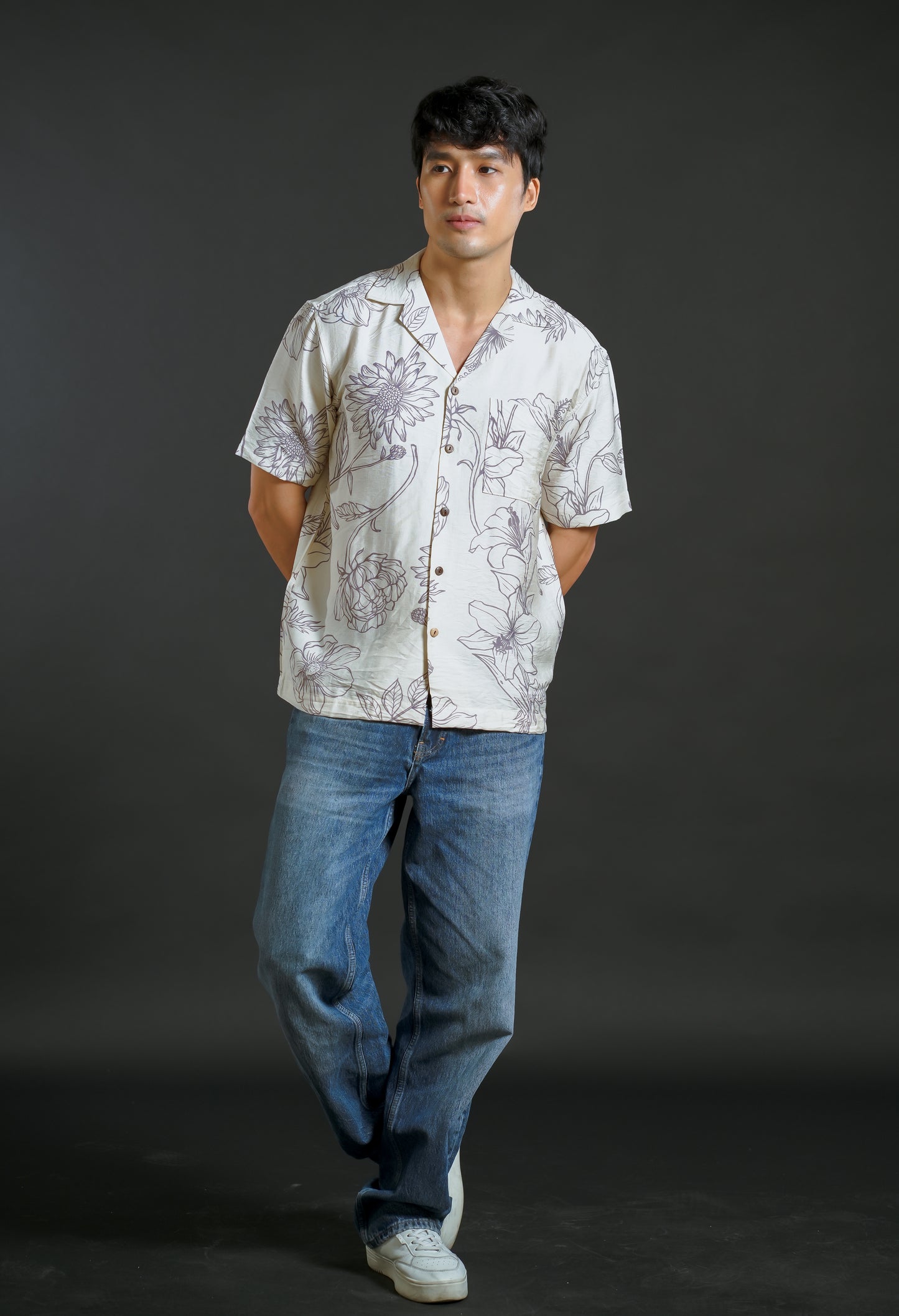 Botanical Line Art Shirt