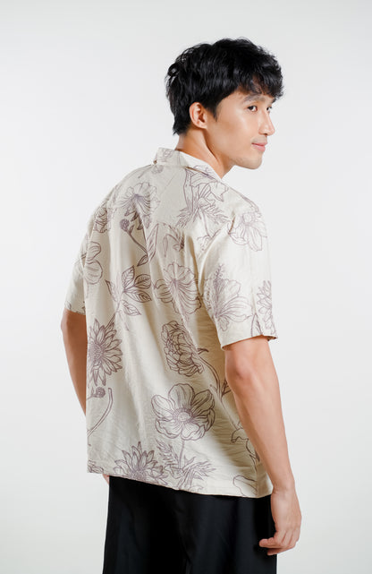 Botanical Line Art Shirt