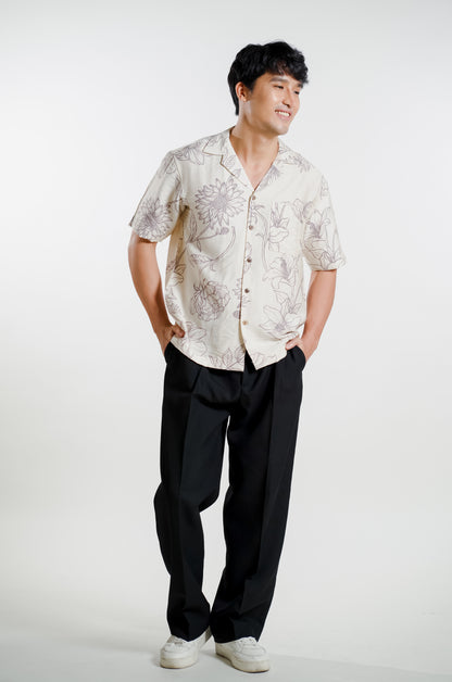 Botanical Line Art Shirt