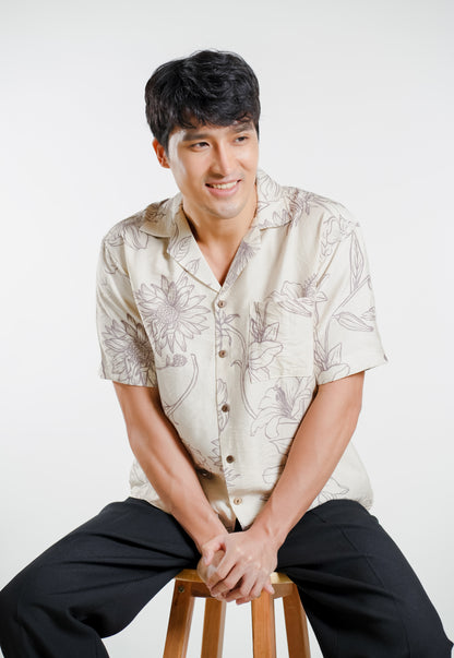 Botanical Line Art Shirt