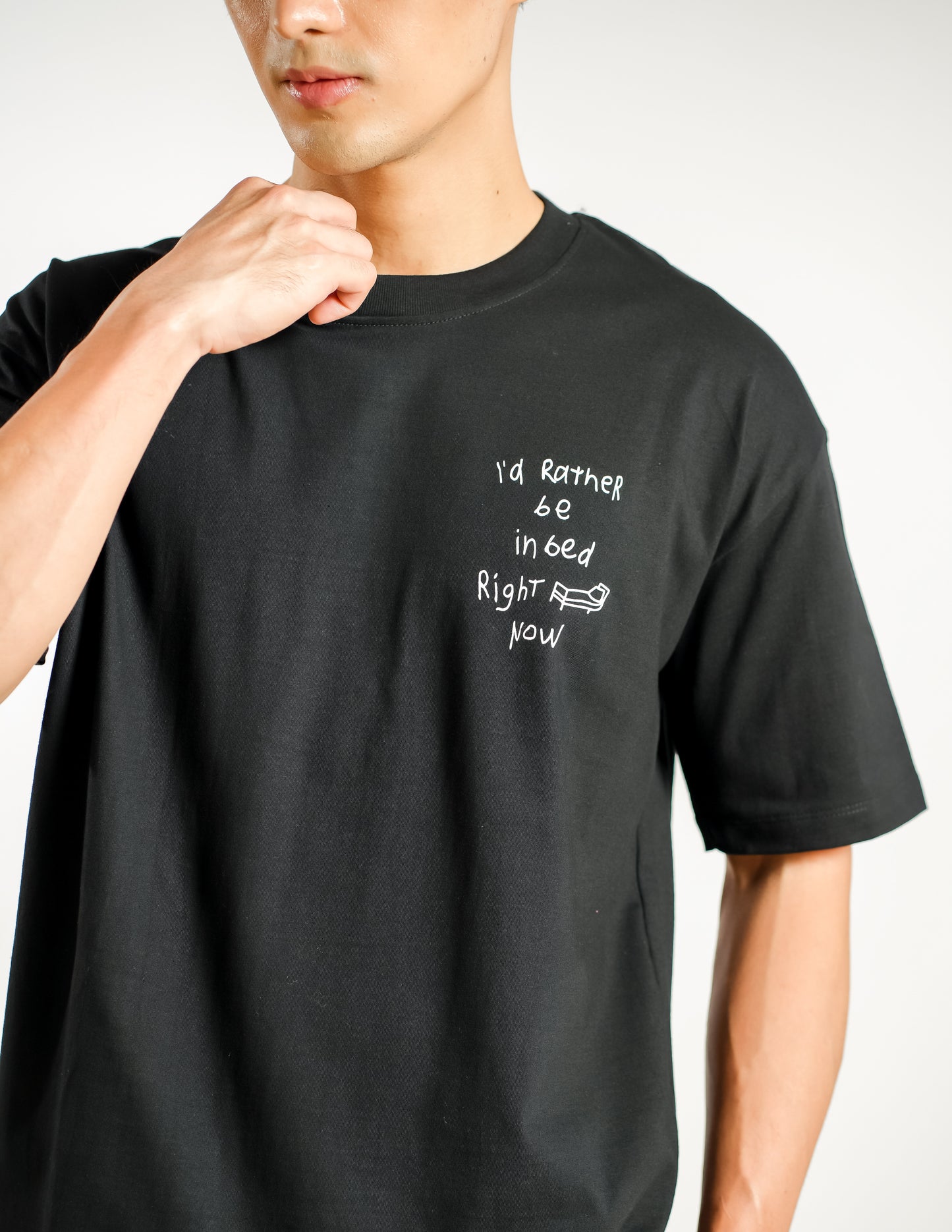 I'd Rather Be In Bed Tee