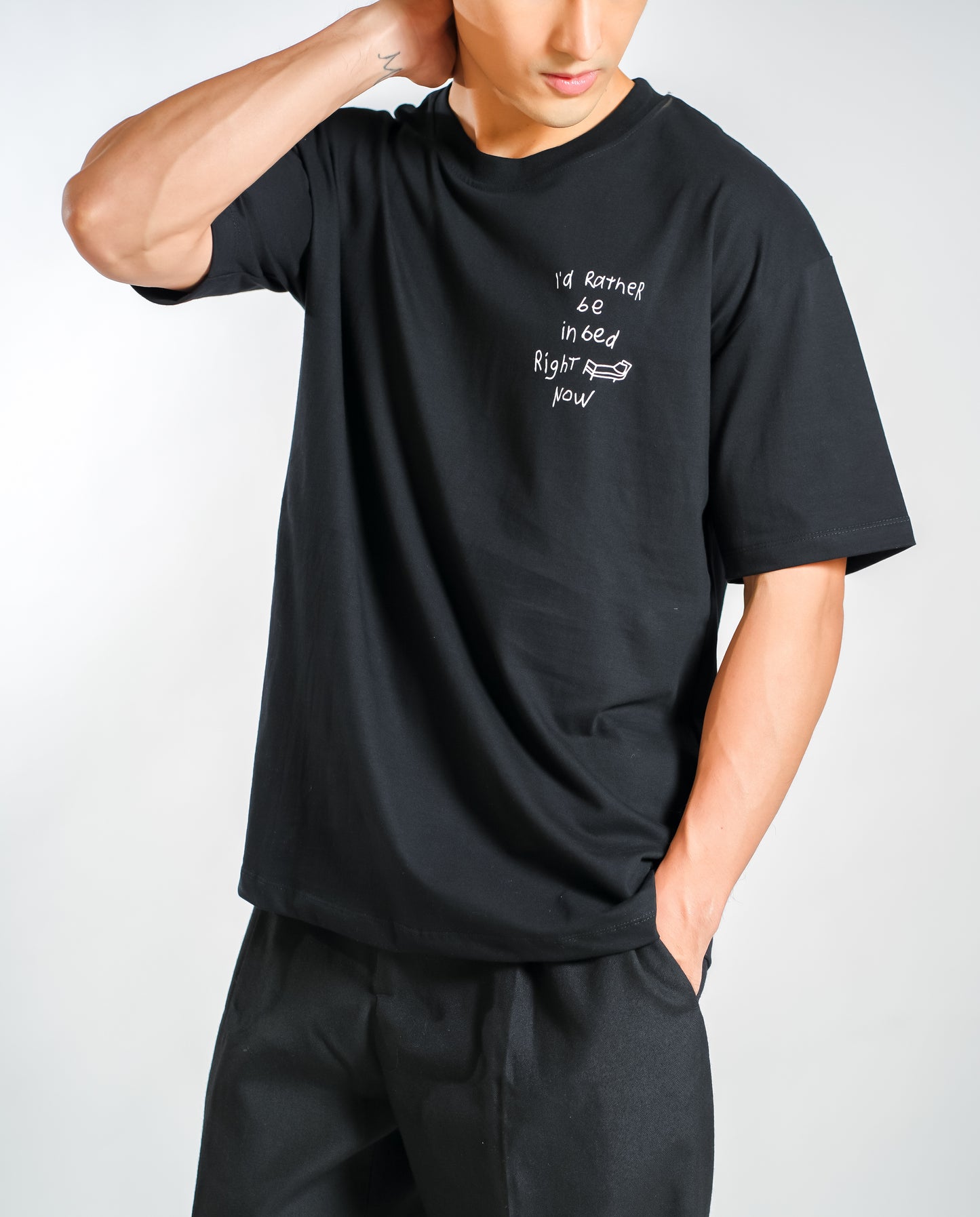 I'd Rather Be In Bed Tee