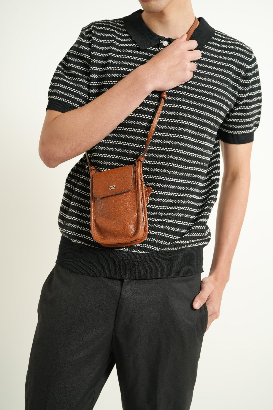 Tan House of Little Bunny Mini Camping Bag