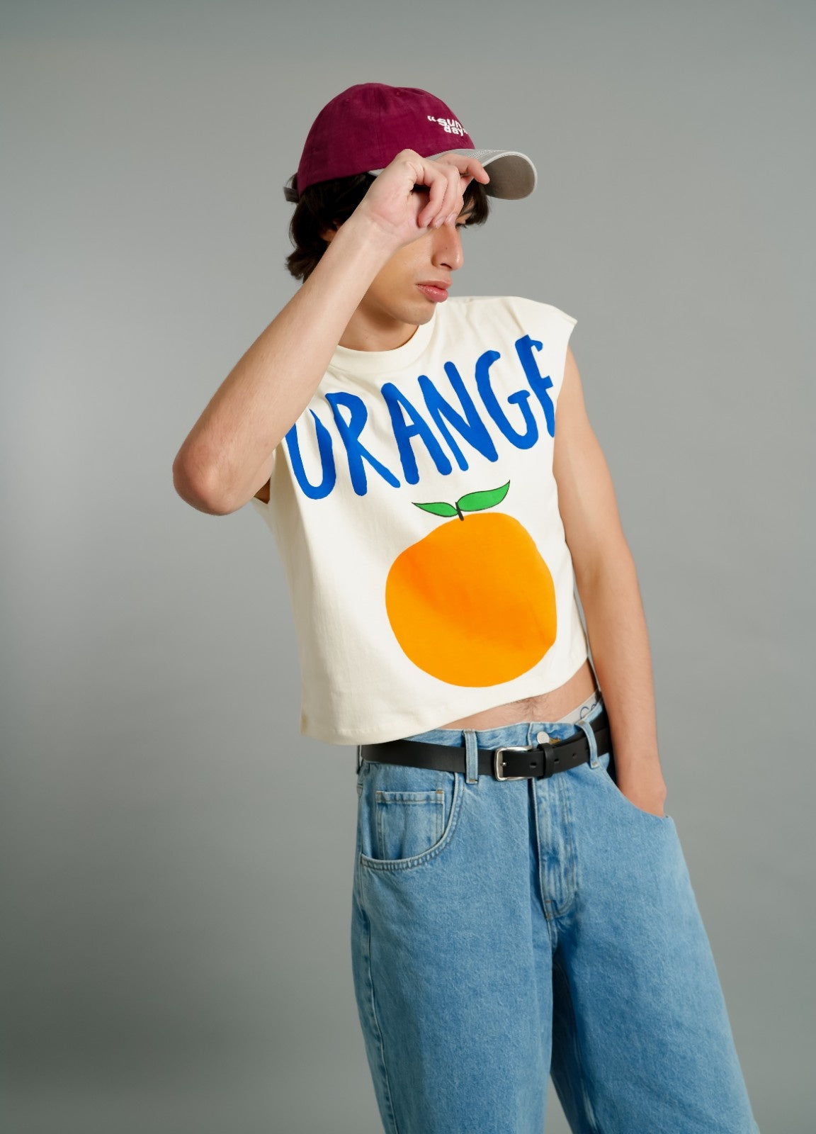 Orange Graphic Tee