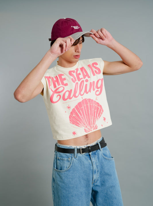The Sea Is Calling Graphic Tee
