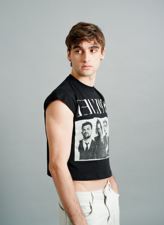 Black "The 1975" Graphic Tee