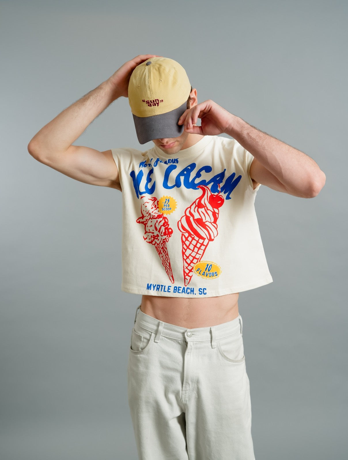 Ice Cream Myrtle Beach Graphic Tee