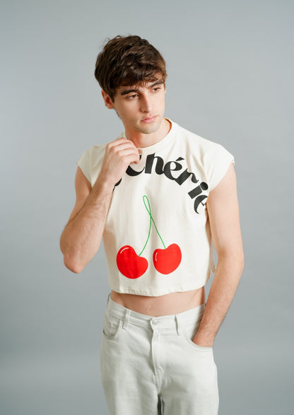 Ma Chérie Cherry Graphic Tee