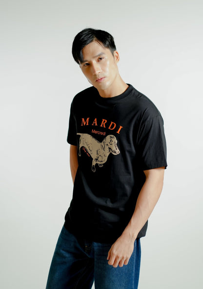 Black Ddanji-Inspired T-Shirt