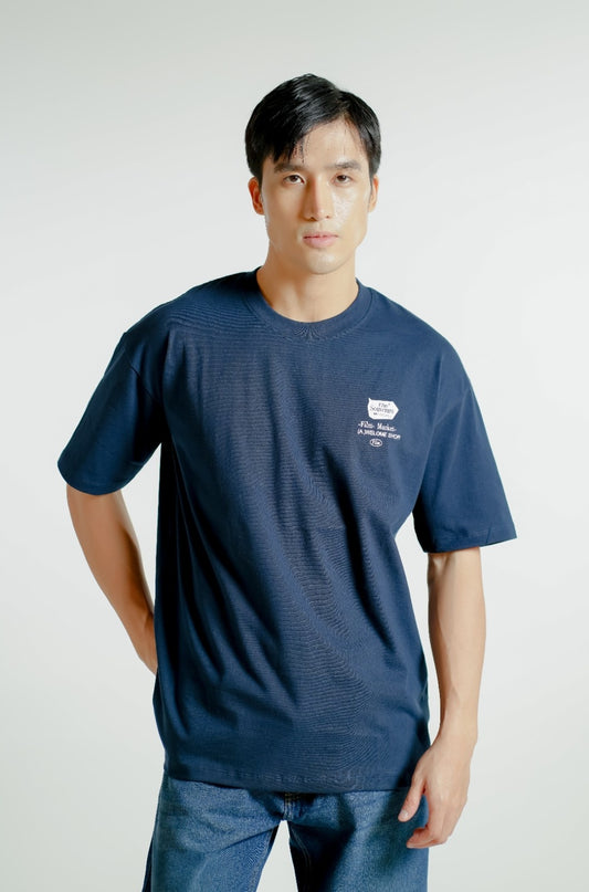 Navy Souvenirs Tee