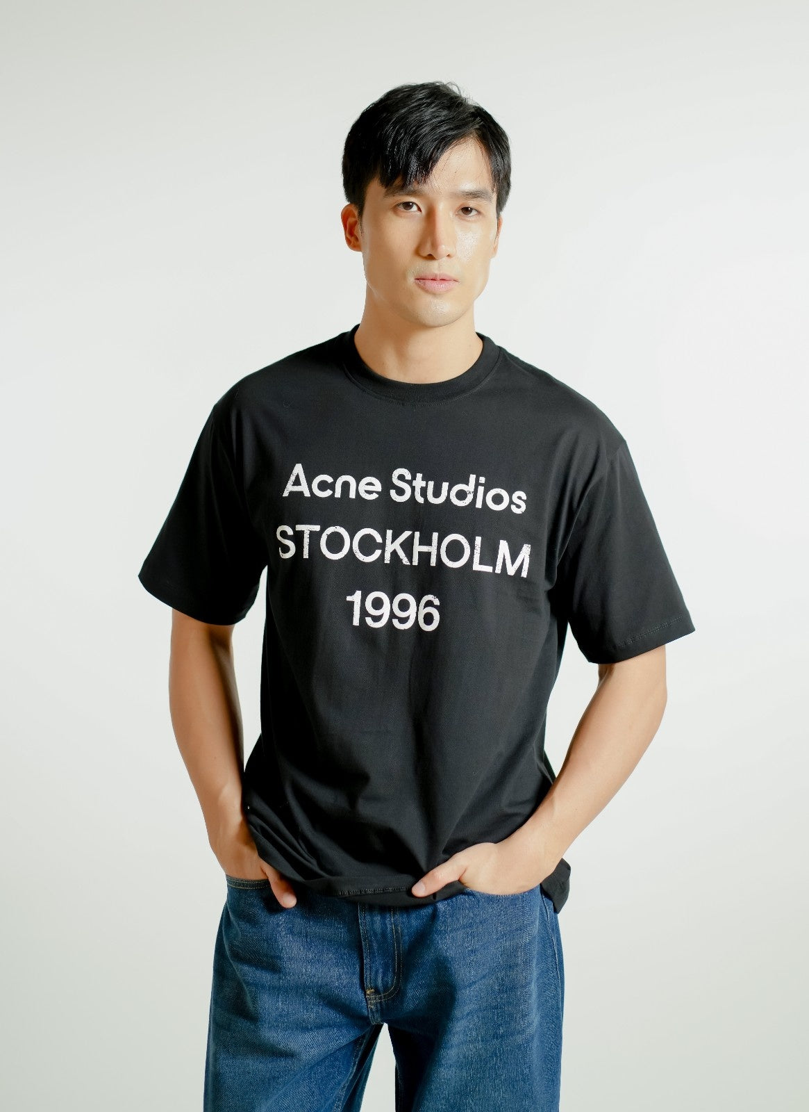 Black Acne Studios-Inspired Stockholm Tee