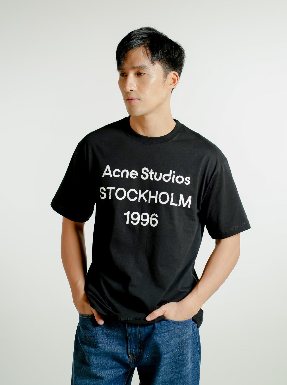 Black Acne Studios-Inspired Stockholm Tee