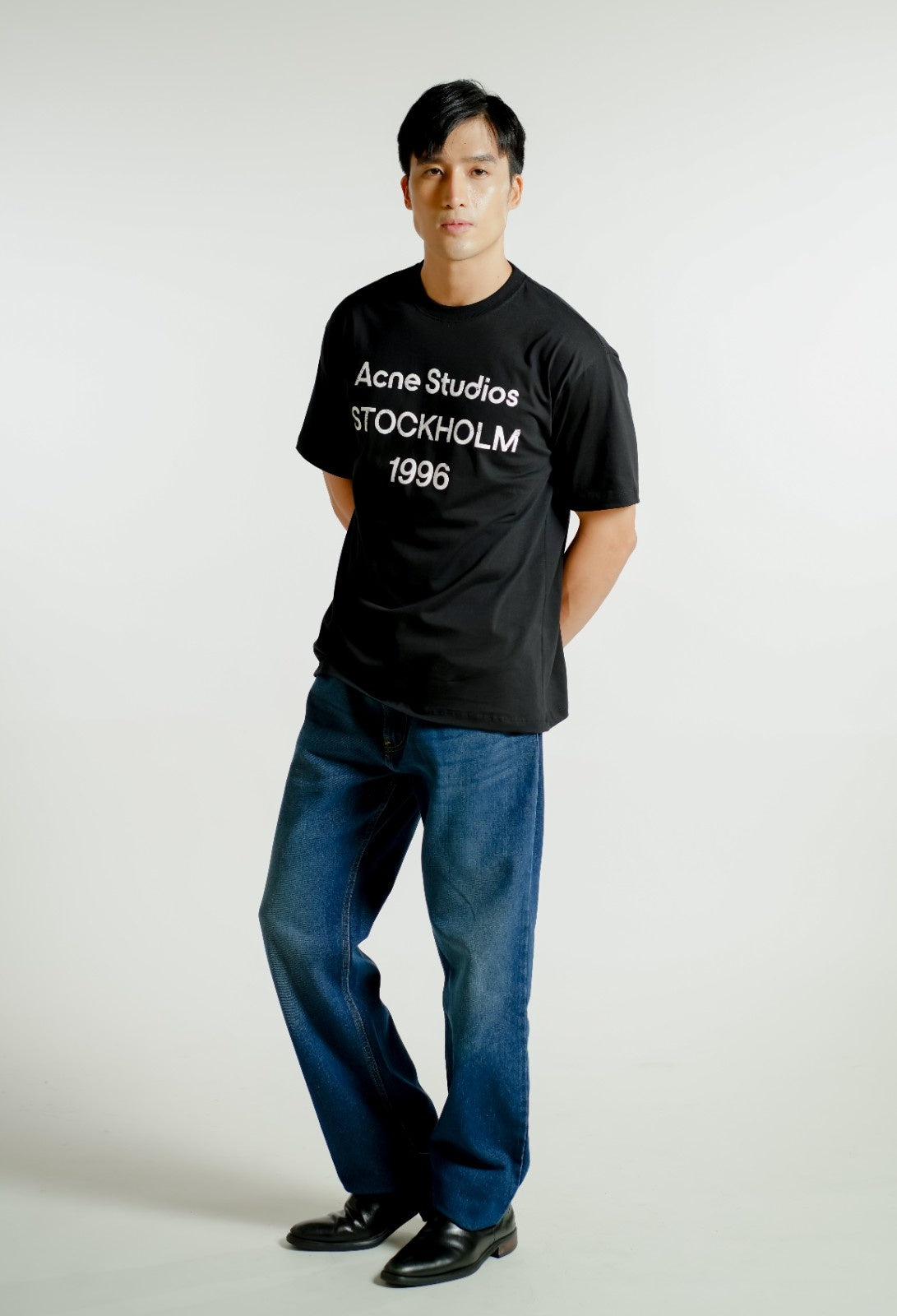 Black Acne Studios-Inspired Stockholm Tee