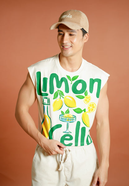 Beige Emis Corduroy Cap