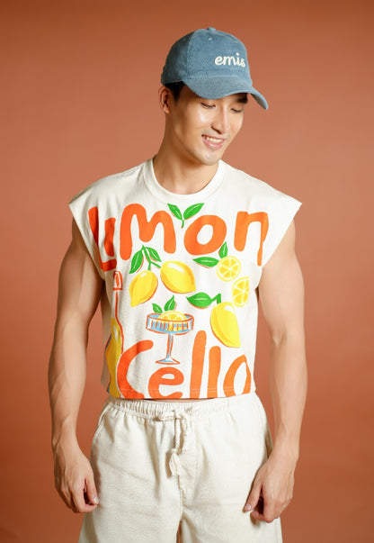 Dusty Blue Emis Corduroy Cap