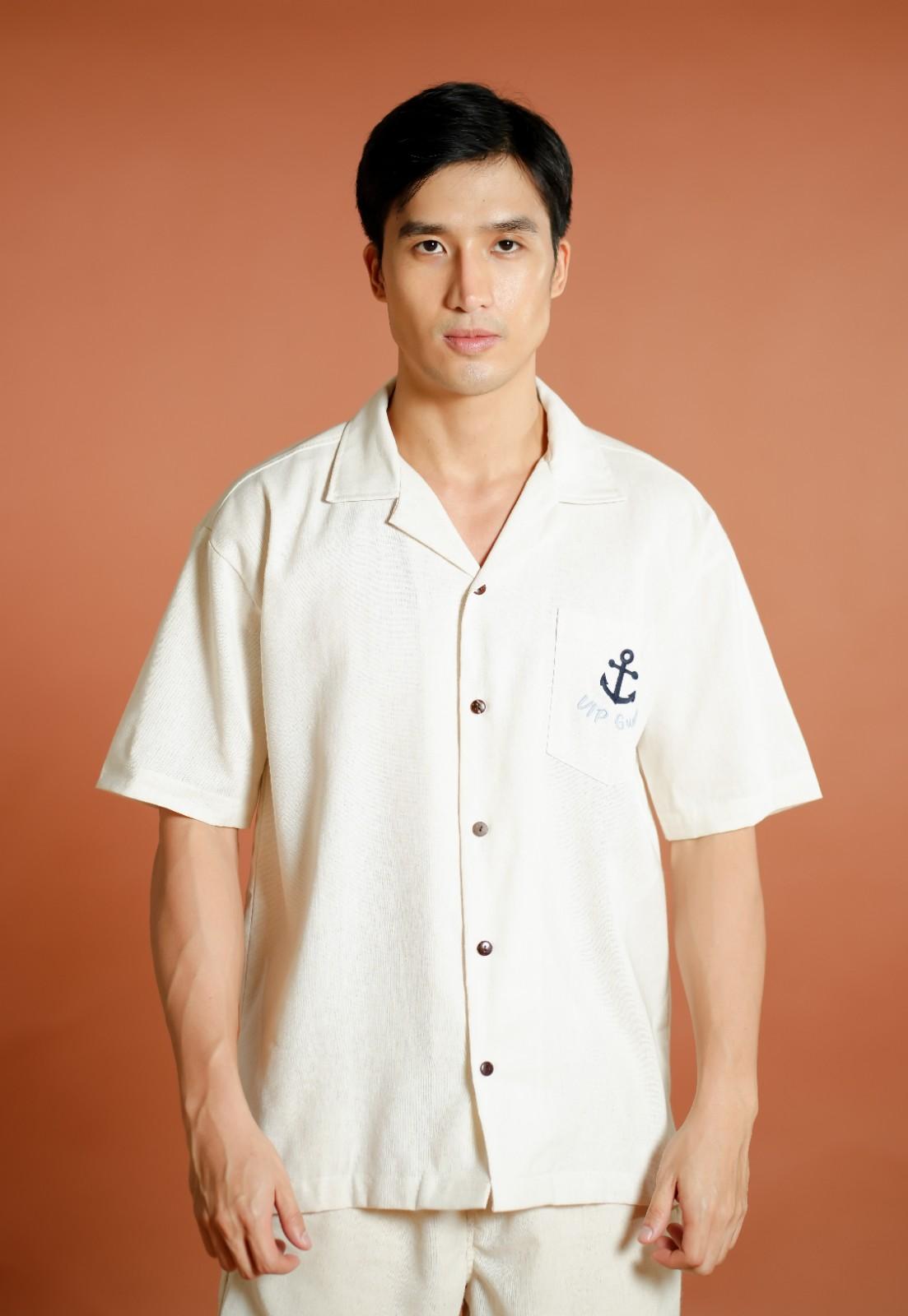 Off-White Yacht Club Open-Collar Polo