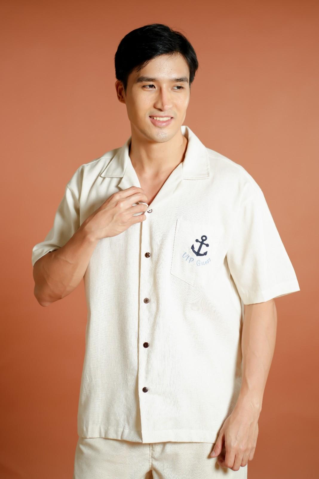 Off-White Yacht Club Open-Collar Polo