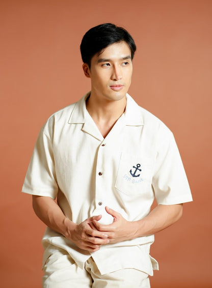 Off-White Yacht Club Open-Collar Polo