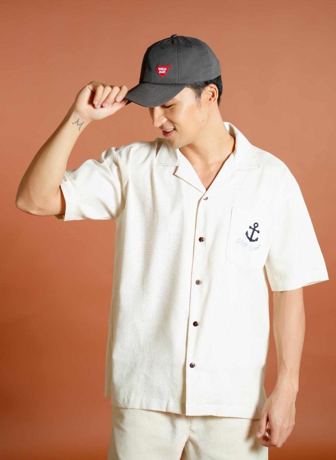 Off-White Yacht Club Open-Collar Polo