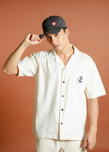 Off-White Yacht Club Open-Collar Polo