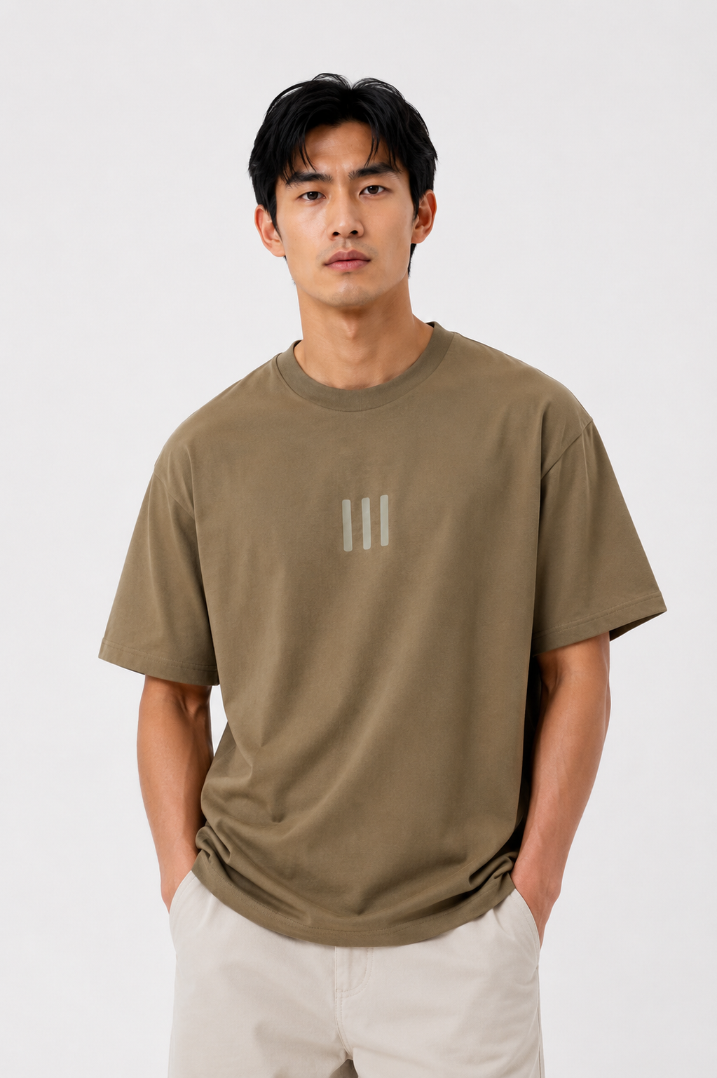 Taupe Adidas x Fear of God Inspired Athletic Shirt