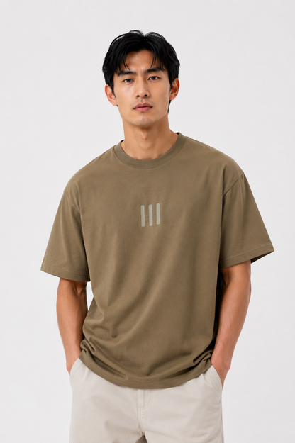 Taupe Adidas x Fear of God Inspired Athletic Shirt