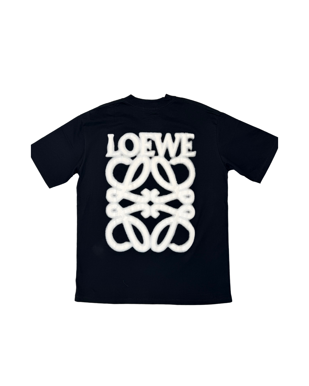 Black Loewe-Inspired Logo Tee