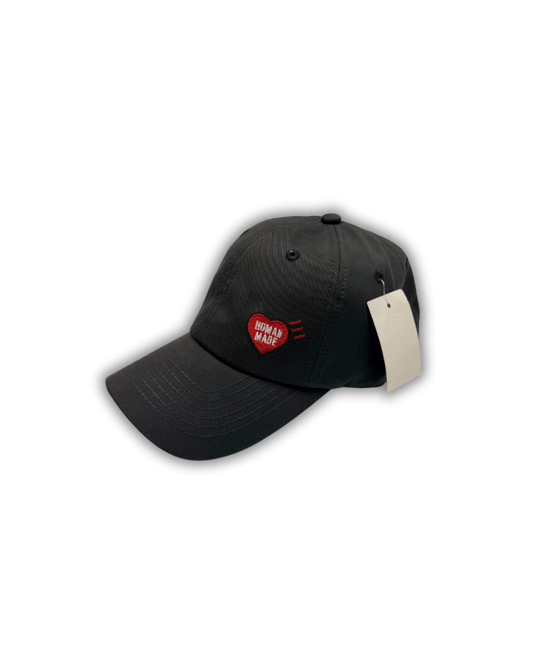 Black Human Made Heart Cap