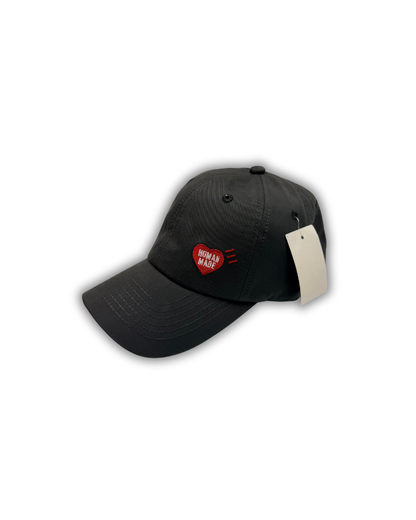 Black Human Made Heart Cap